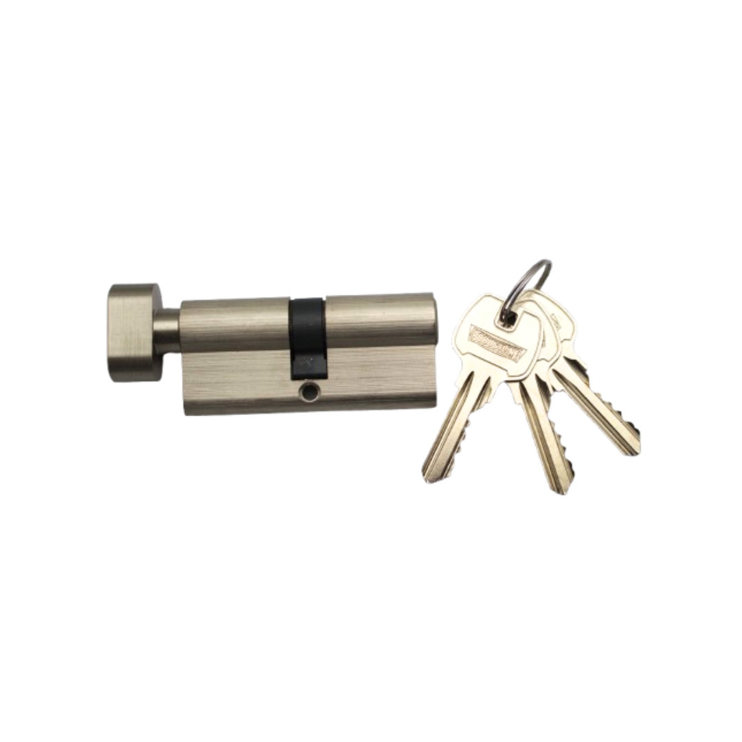 Robustline Locks & Cylinders Cylinder Fire Rated Cylinder With Key Security Lock Hardware Premium Hardware for Door Cabinet Window Furniture and Inter